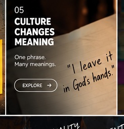 05 Culture Changes Meaning — One phrase, many meanings.