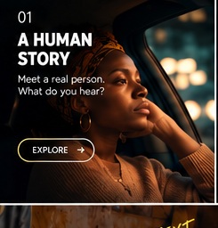 01 A Human Story — Meet a real person. What do you hear?